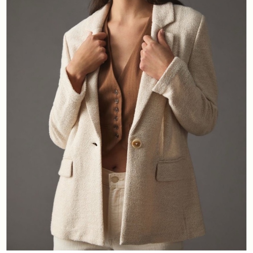 Anthropologie Sanctuary Bryce Knit Blazer Size S